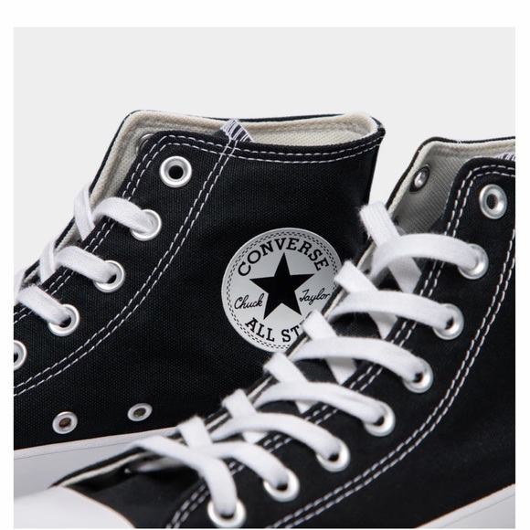 CONVERSE CHUCK TAYLOR ALL STAR LUGGED 2.0 BLACK / EGRET - WHITE - Picture 4 of 11